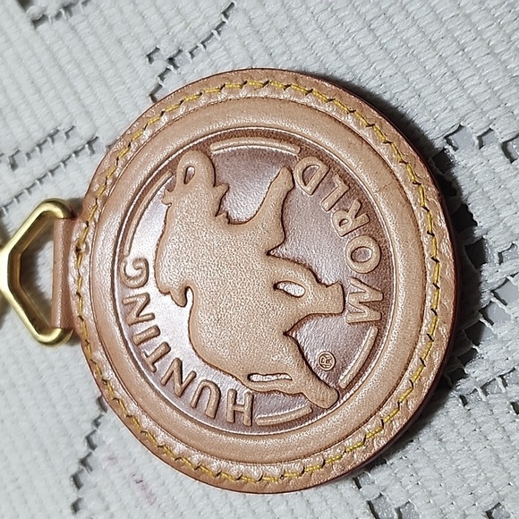 HUNTING WORLD "Hunting World Keychain 1 piece" Keyring Leather - Picture 3 of 6